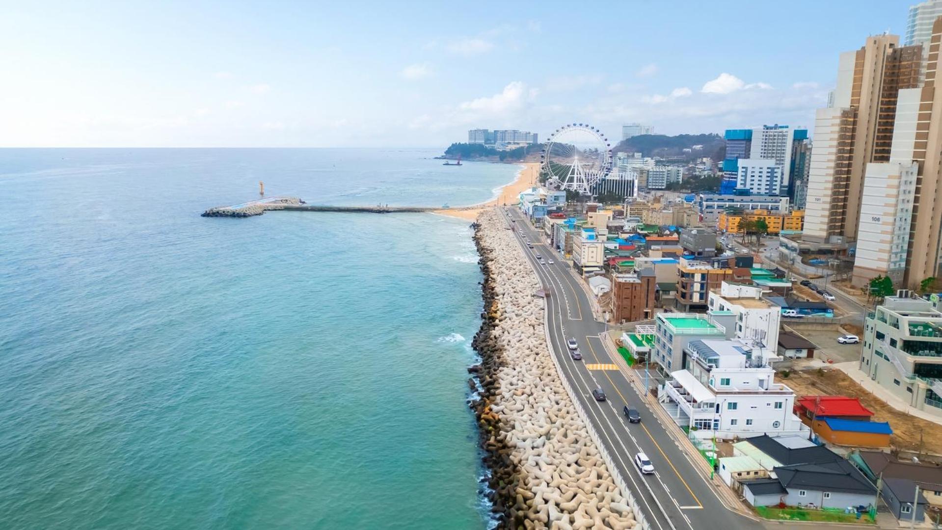 Sokcho The View Pension Bagian luar foto